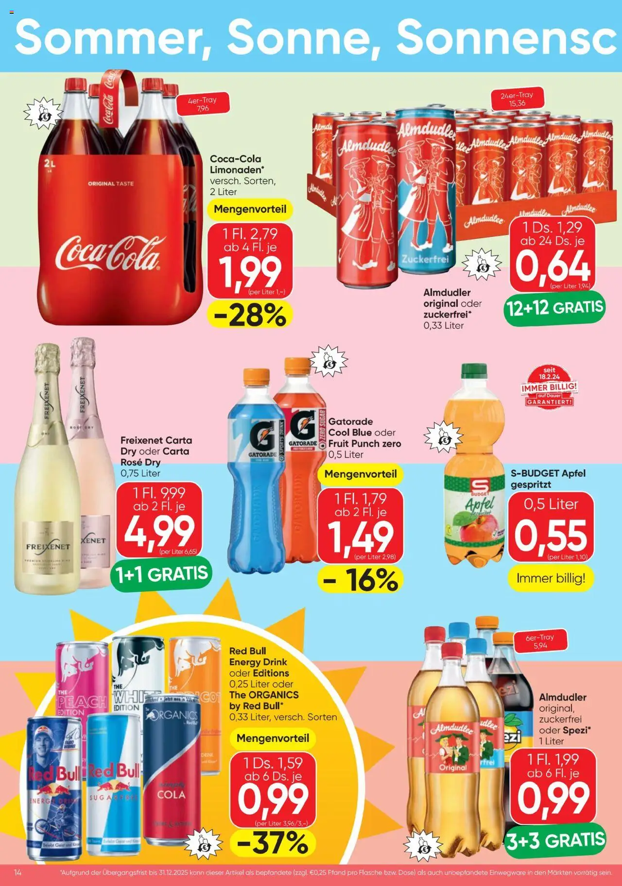 Spar Flugblatt gültig ab 31.07.2025 | Seite: 14 | Produkte: Äpfel