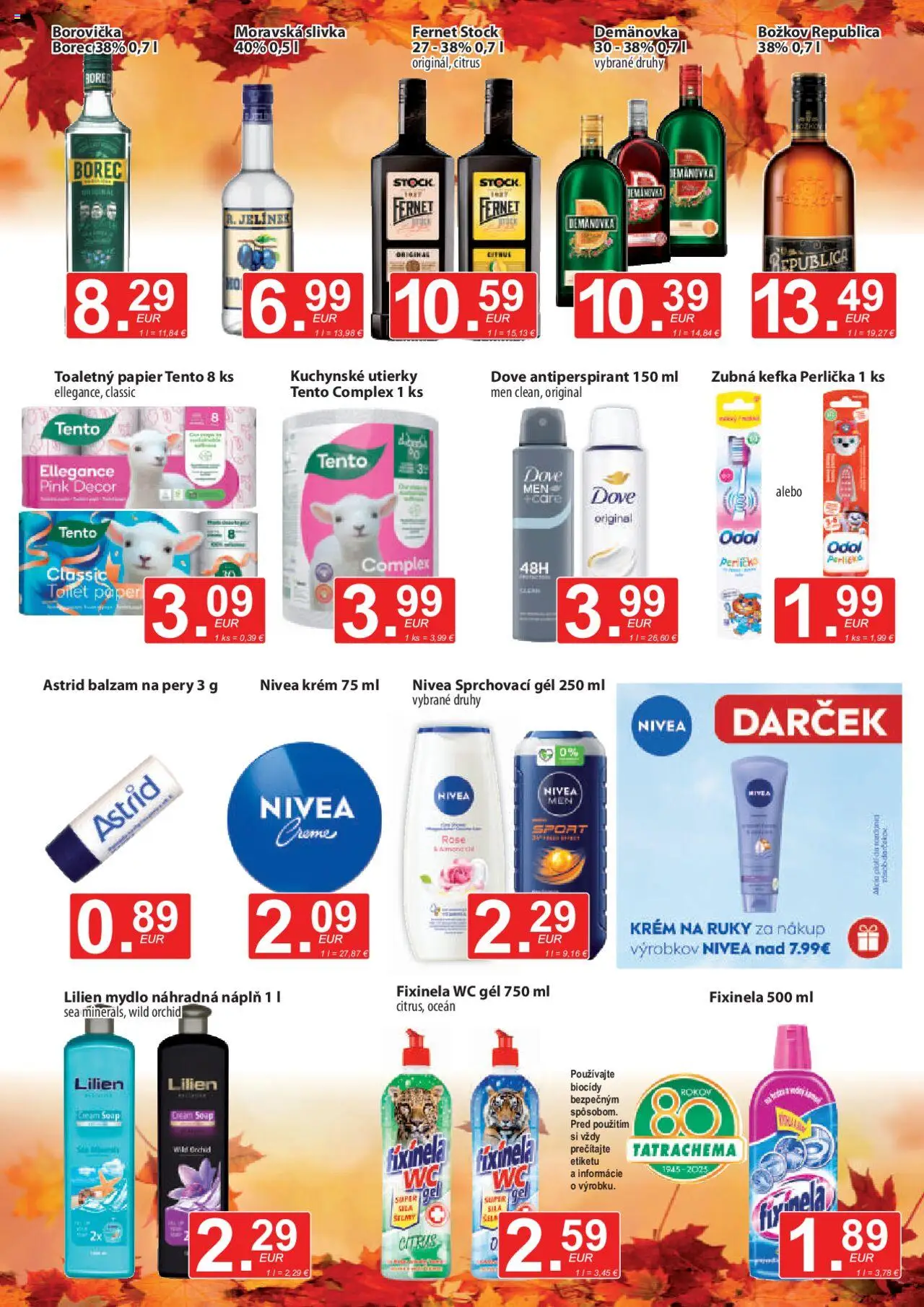 Nové CBA Verex akcie – leták je platný od 16.10.2025 | Strana: 11 | Produkty: Zubná kefka, Nivea, Krém