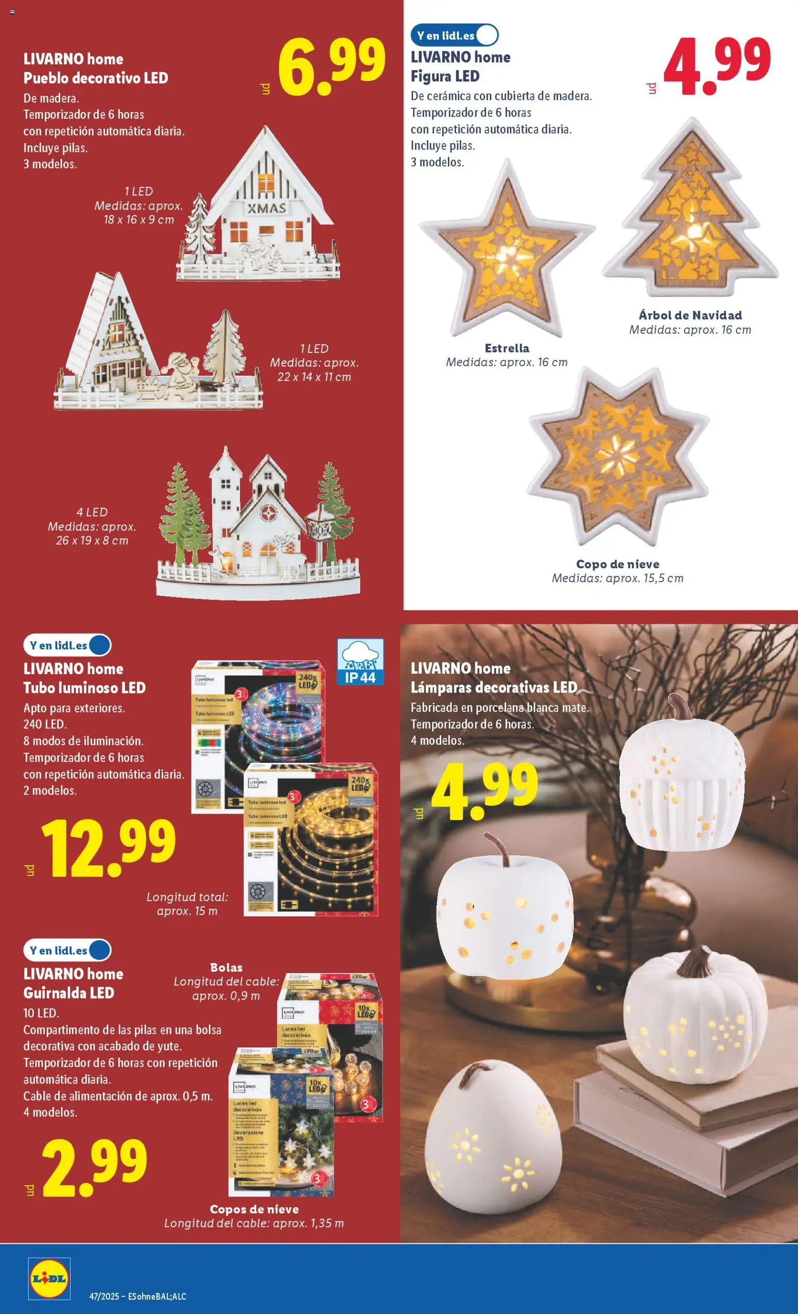 Lidl folleto de bazar │ válido desde el 17.11.2025 | Página: 26 | Productos: Copos, Cable, Bolsa, Απορρυπαντικό ρούχων σε σκόνη