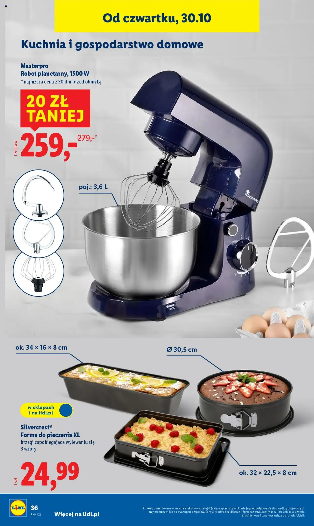 Lidl Katalog od 27.10.2025 | Strona: 40 | Produkty: Robot
