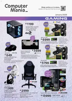 Computer Mania specials catalogue – valid from 01.01.2026