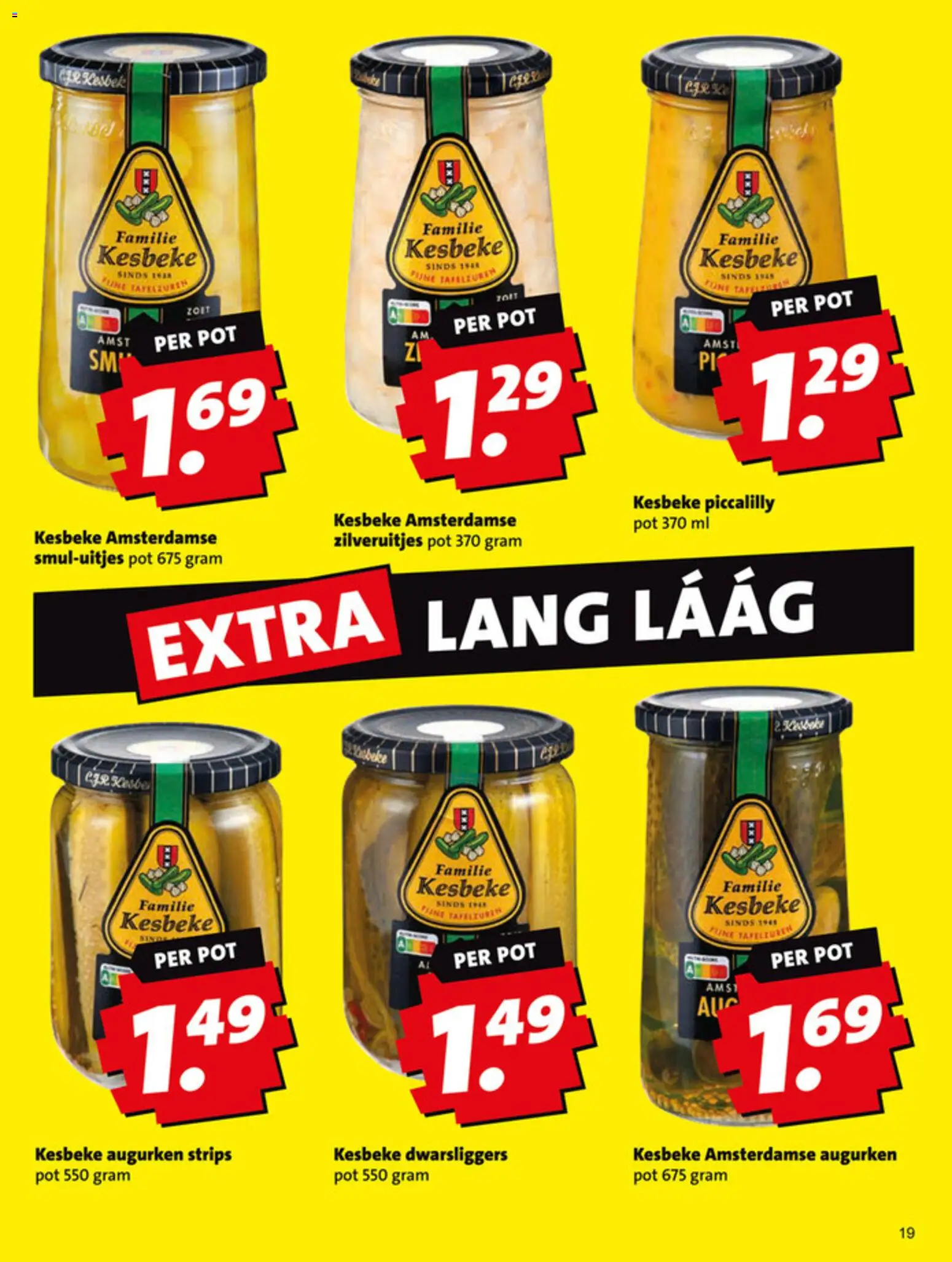 {H1} | Pagina: 19 | Producten: Pot