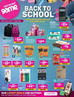 Offer preview "Game Back To School"
