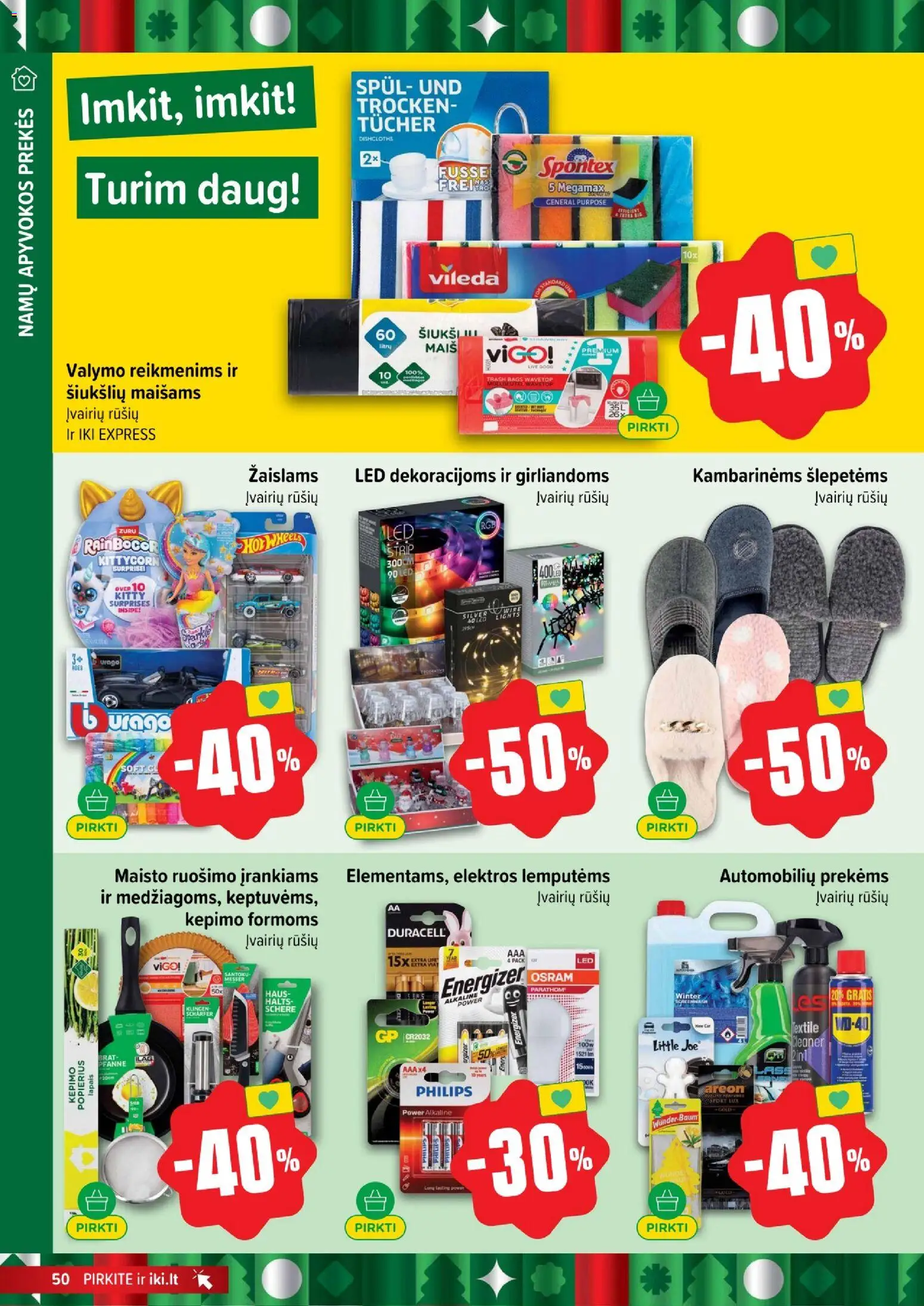 IKI akcijos nuo 17.11.2025 | Puslapis: 50