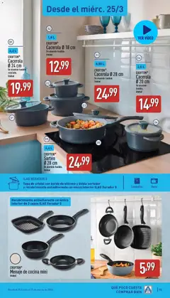 Vista previa Aldi folleto Península válido desde el 23.03.2026 | Página: 15 | Productos: Pan, Horno, Cocina, Lavavajillas
