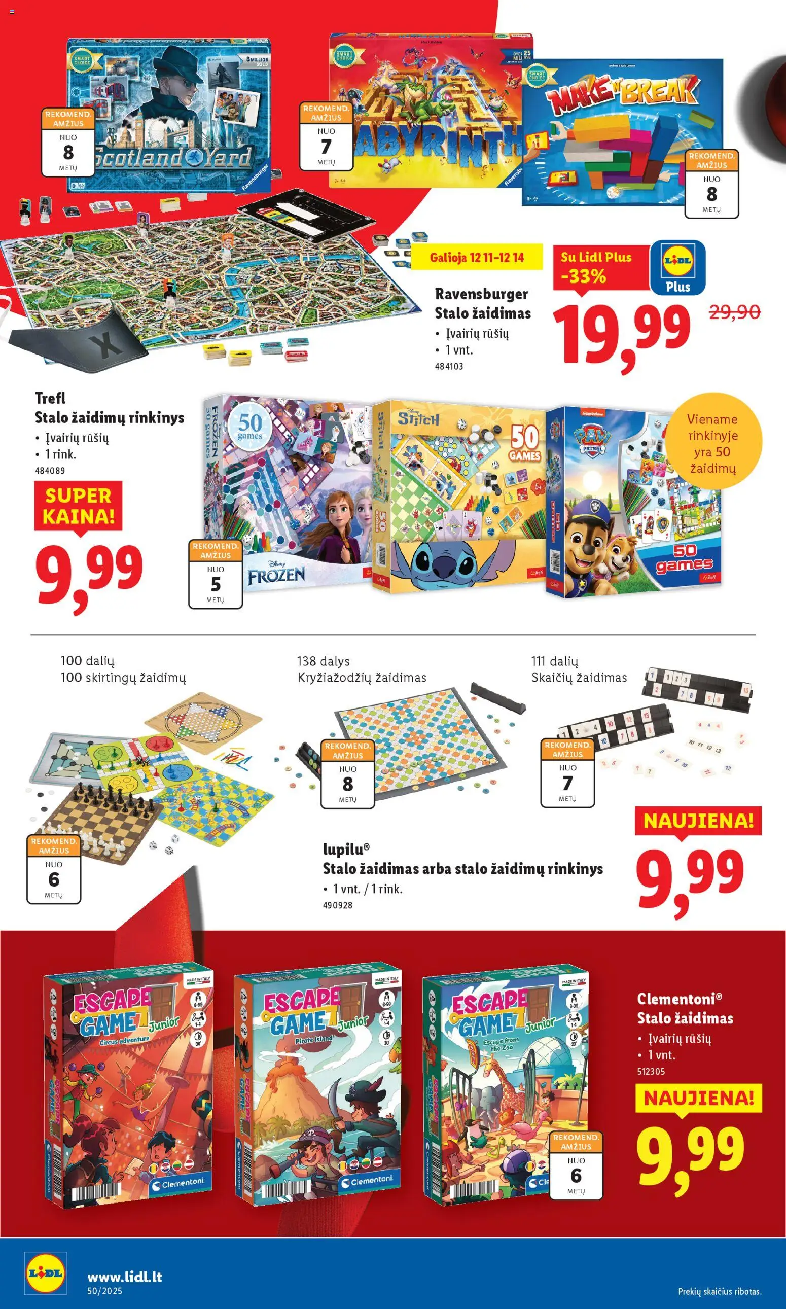 LIDL akcijos nuo 08.12.2025 | Puslapis: 32 | Prekių: Žaidimas
