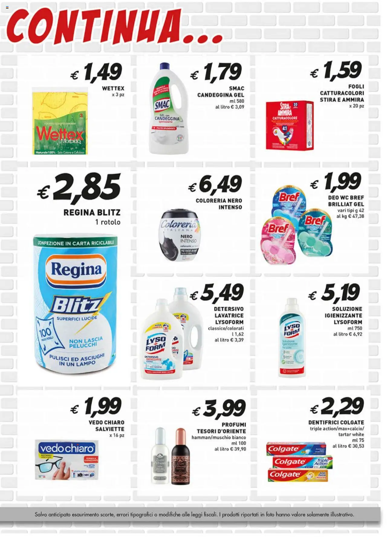 Volantino Coal del 09.10.2025 | Pagina: 7 | Prodotti: Candeggina, Lavatrice, WC