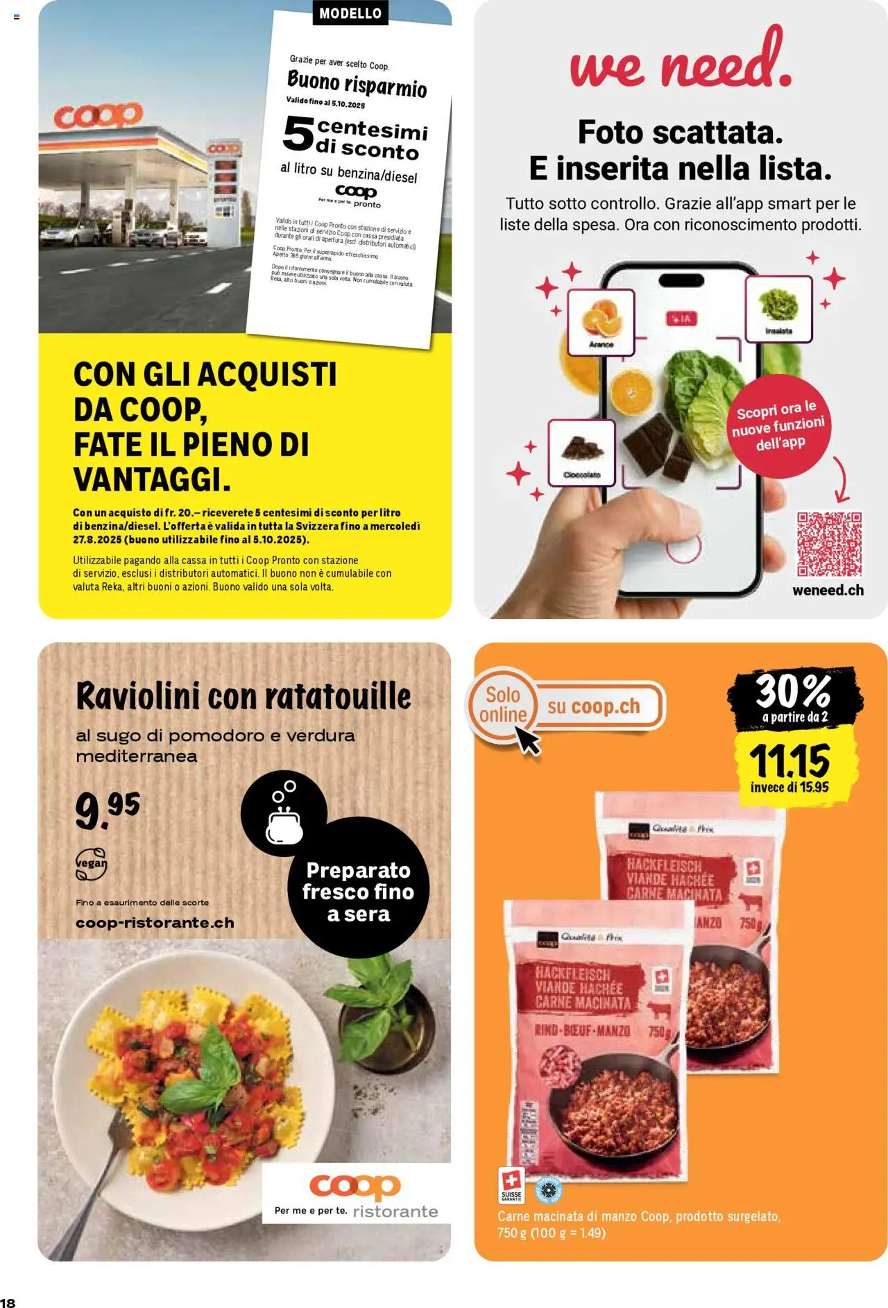 Coop - Una settimana di azioni ab 21.08.2025 | Seite: 18