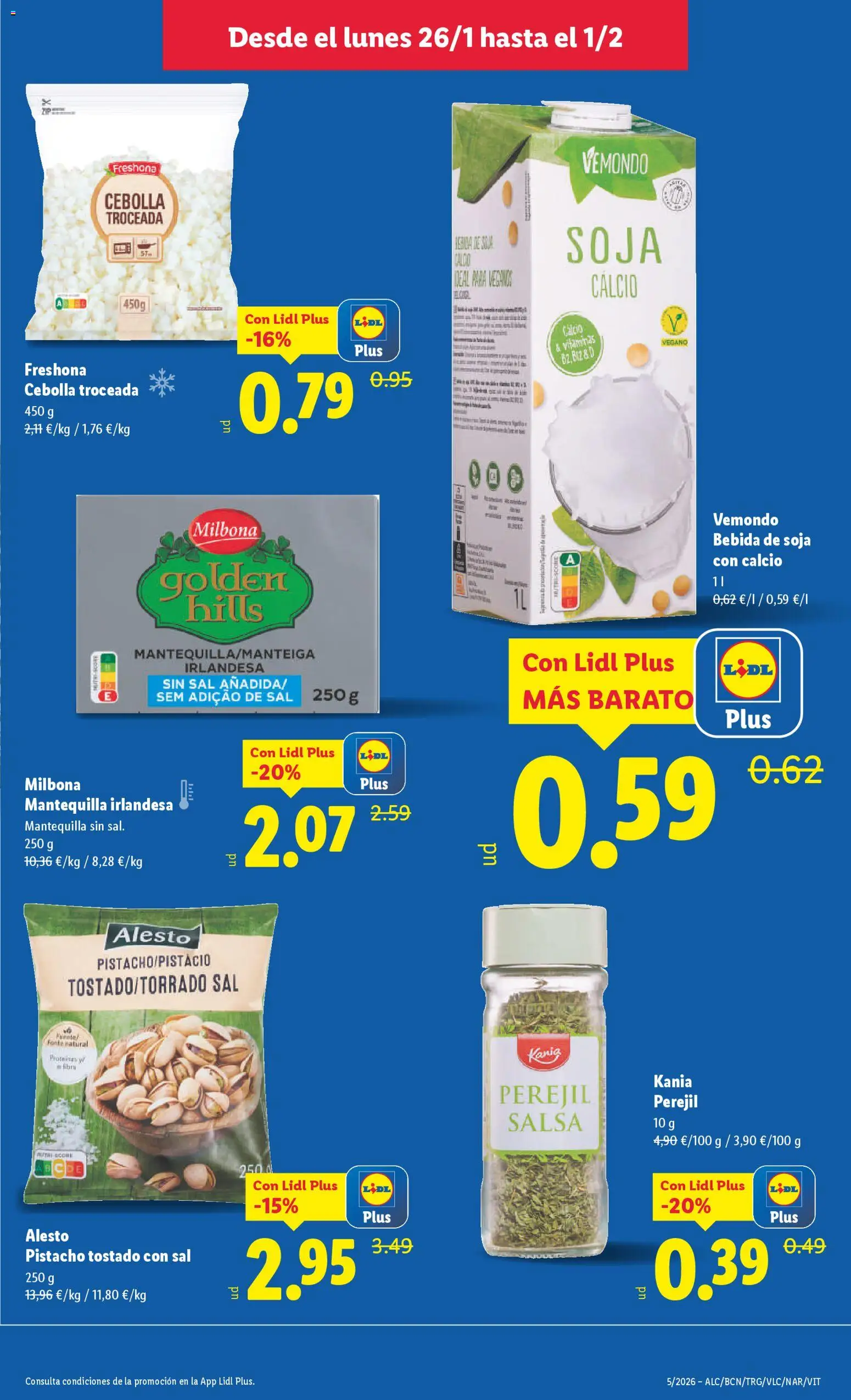 Lidl folleto │ válido desde el 26.01.2026 | Página: 19 | Productos: Παγωμένο τσάι, Bebida de soja, Συσκευή ροής