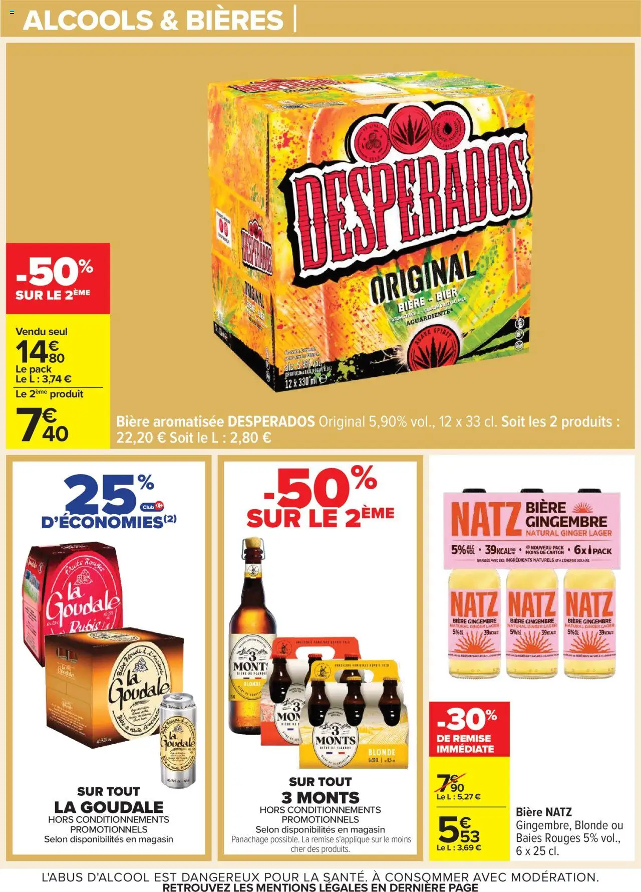  | Page: 23 | Produits: Goudale, Bière blonde, Alcools, Gingembre