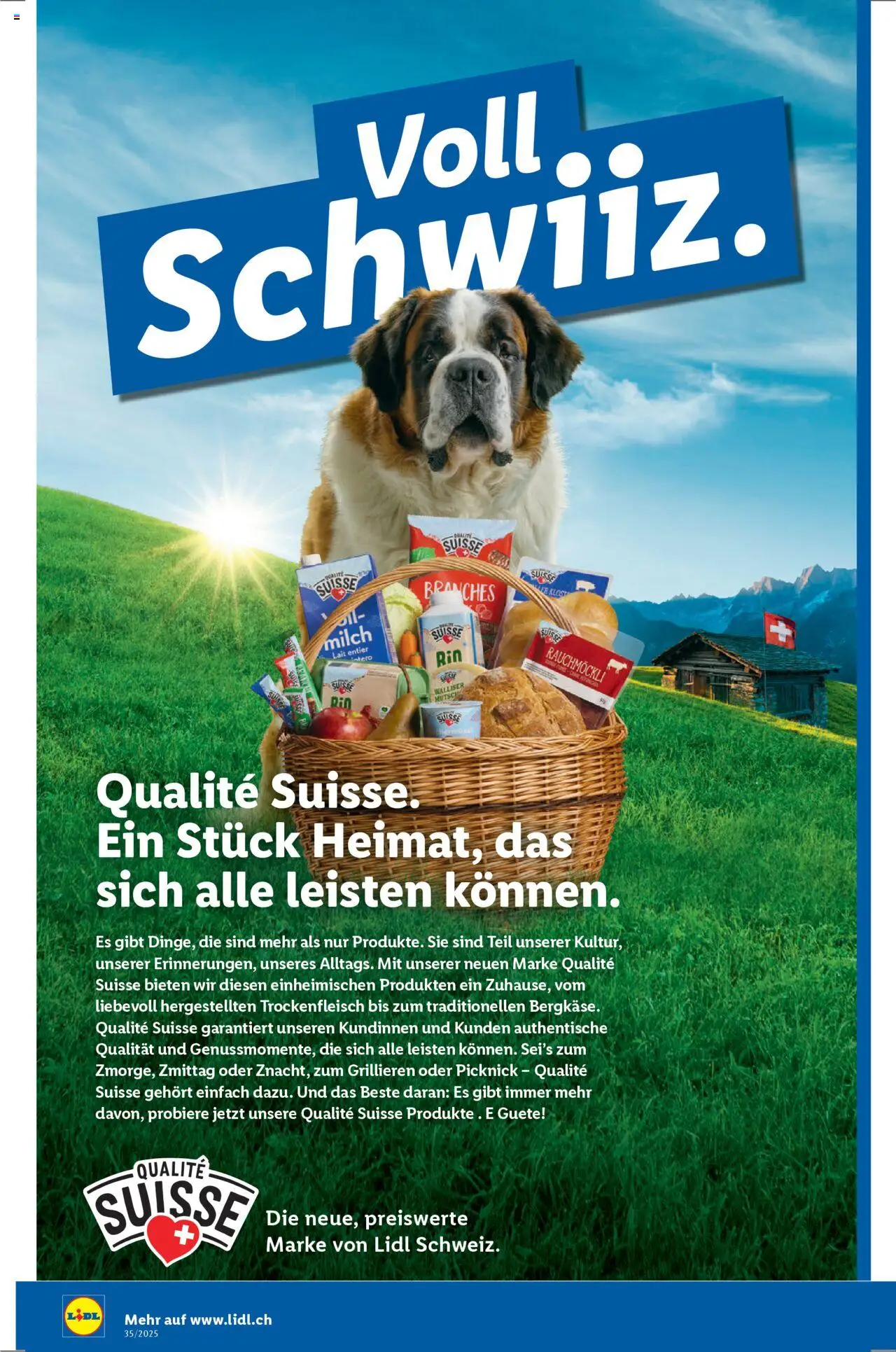 Lidl Aktionen Qualité Suisse ab 28.08.2025 | Seite: 2 | Produkte: Milch
