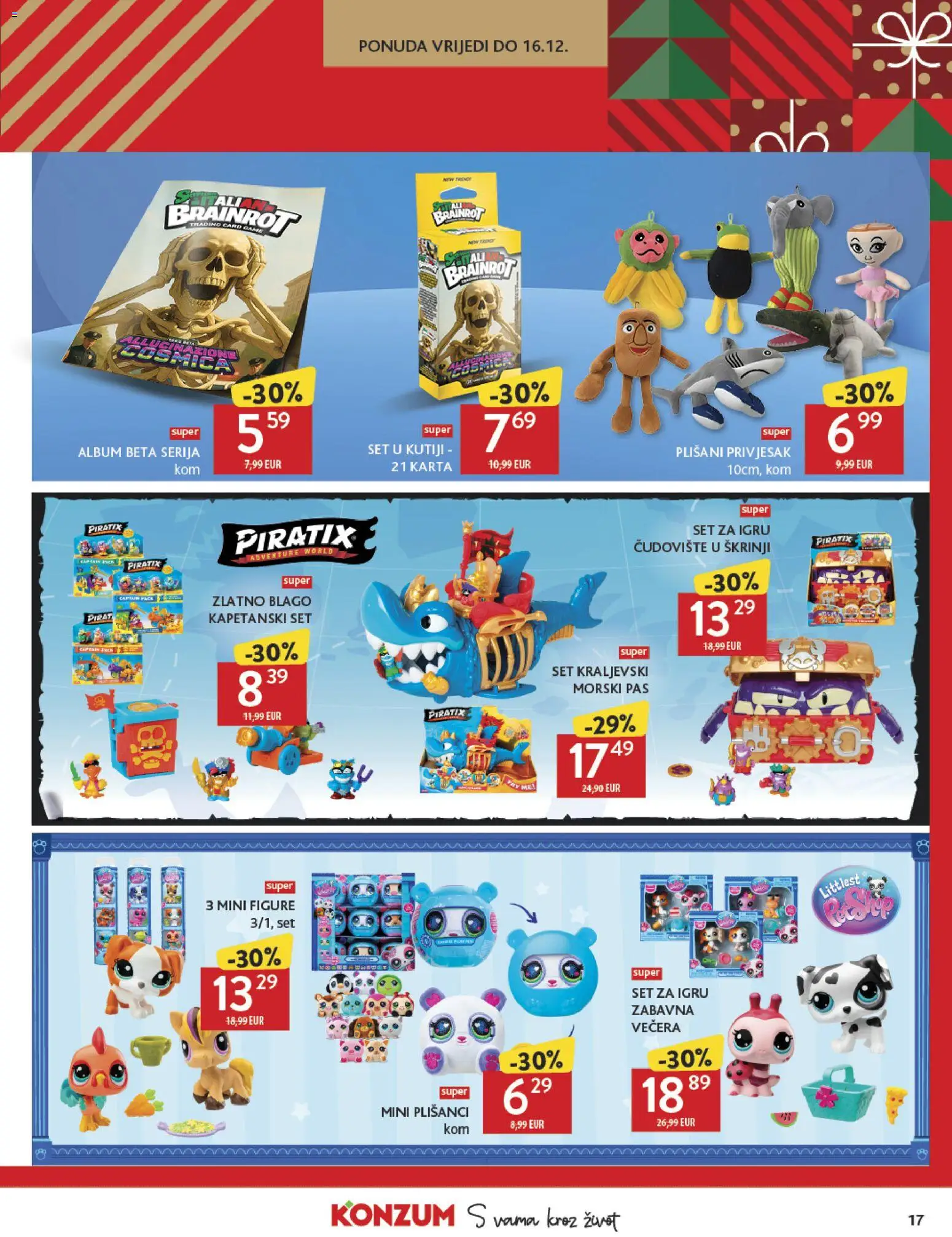 Konzum HR akciós ujság - amely érvényes a következő dátumtól: 03.12.2025 | Oldal: 17