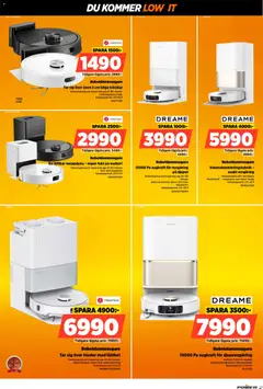 Power erbjudanden - Förhandsvisning av reklamblad från butik Power aktuell från 09.03.2026 | Sida: 27 | Produkter: Topp, Robotdammsugare