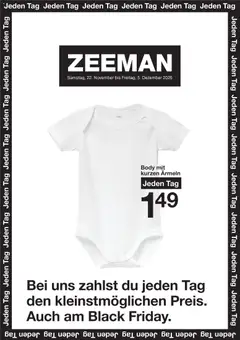 Zeeman - Black Friday ab 22.11.2025 gültig