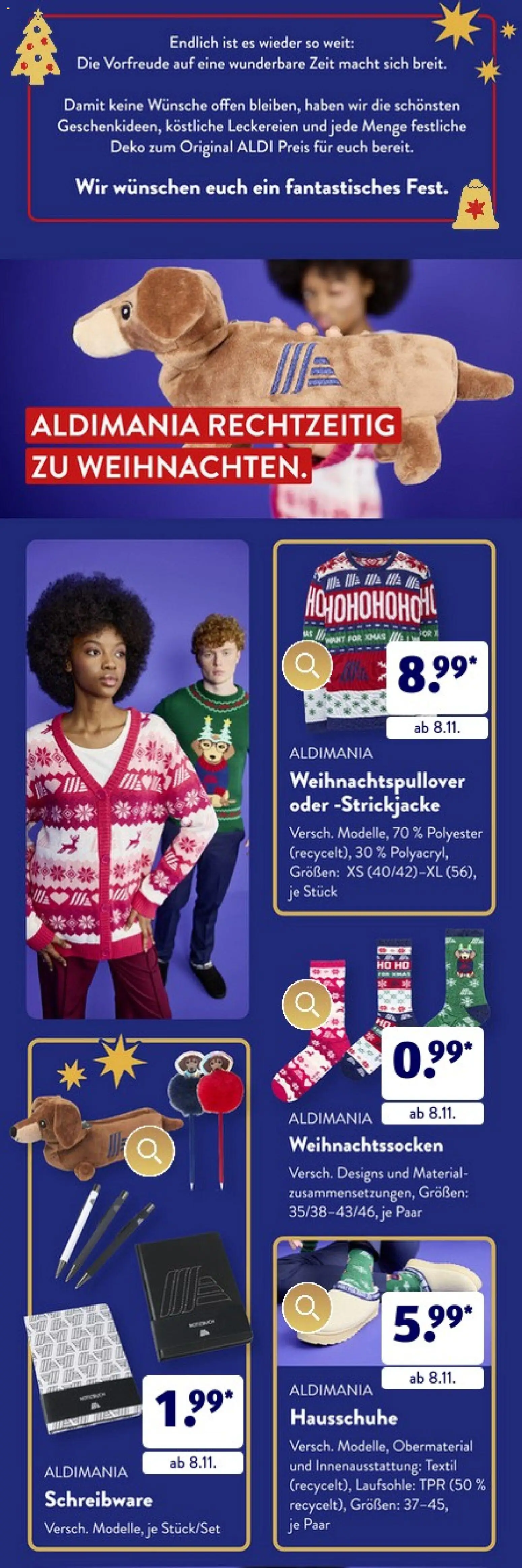 Aldi Süd Weihnachtsbroschüre November 2025 – gültig ab 01.11.2025 | Seite: 2