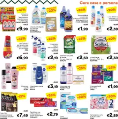 Anteprima del volantino Unes Promozioni catalogo valido a partire dal 22.10.2025 | Pagina: 7 | Prodotti: Carta igienica, Ammorbidente, Detersivo per piatti, Lavatrice