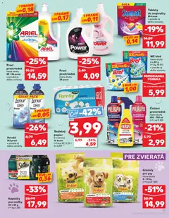 Kaufland SK Šamorín-Mliečno - amely érvényes a következő dátumtól: 02.01.2026 | Oldal: 51 | Termékek: Ariel, Somat, WC