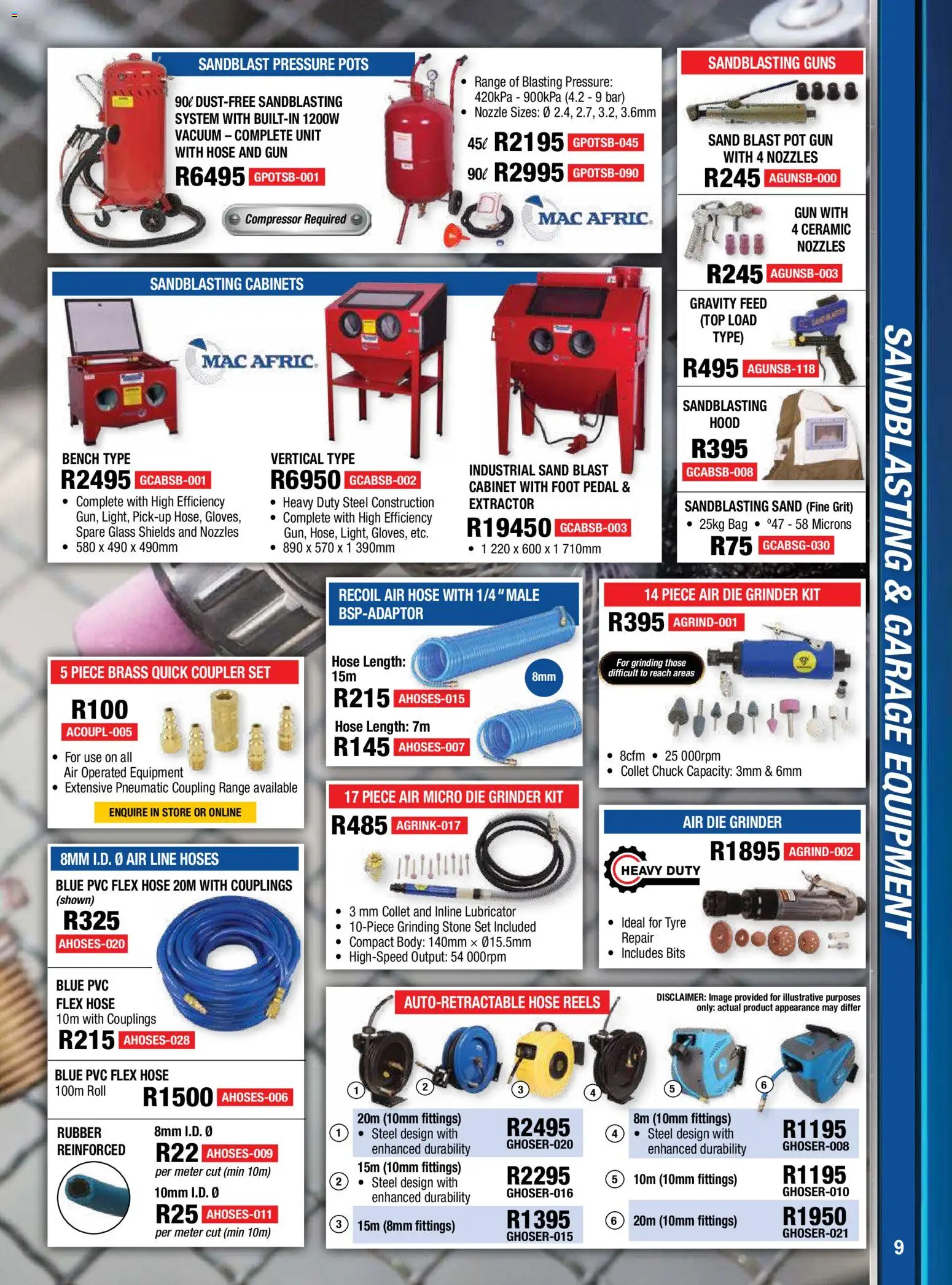 New Adendorff catalogue – valid from 01.02.2026 | Page: 11 | Products: Grinder, Compressor, Hood, Pots