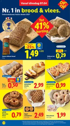 Sesam volkoren-brood, 800 g - Voorbeeld van een folder van Lidl, geldig van 07.04.2026 | Pagina: 15