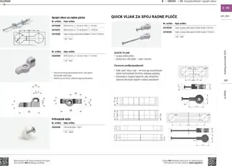 Elgrad - Katalog 2025 - Pregled kataloga iz trgovine Elgrad, vrijedi od 06.10.2025 | Stranica: 281 | Proizvodi: Ladice