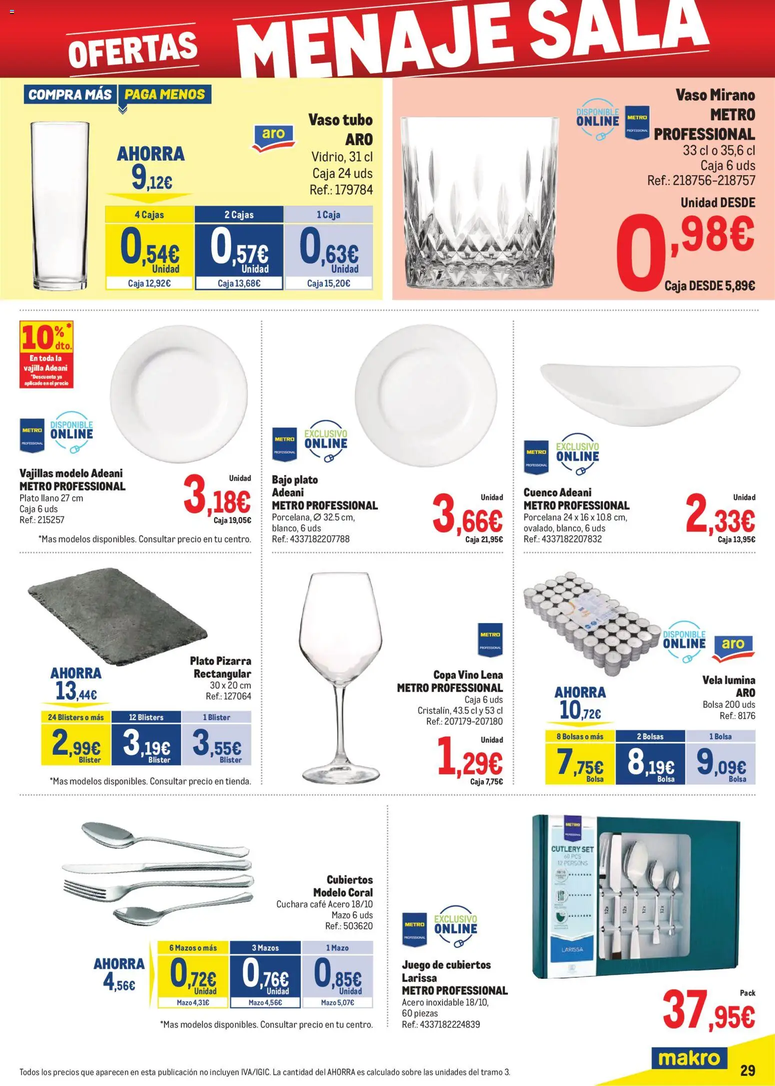 Makro - Precios Cataluña │ válido desde el 02.02.2026 | Página: 29 | Productos: Café, Bolsa, Βρεφικό κρεβάτι, Caja