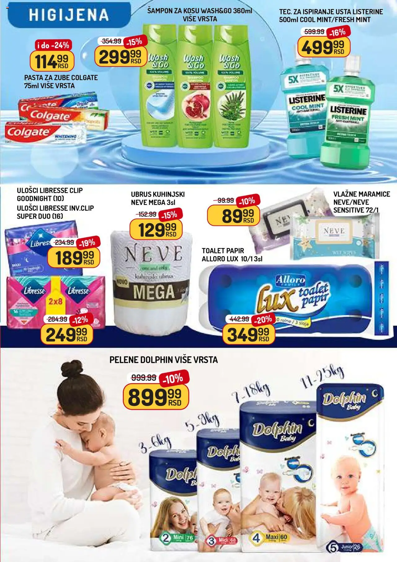 Aman katalog - važi od 08.08.2025 | Strana: 9 | Proizvode: Toalet papir, Šampon, Vlažne maramice, Pelene