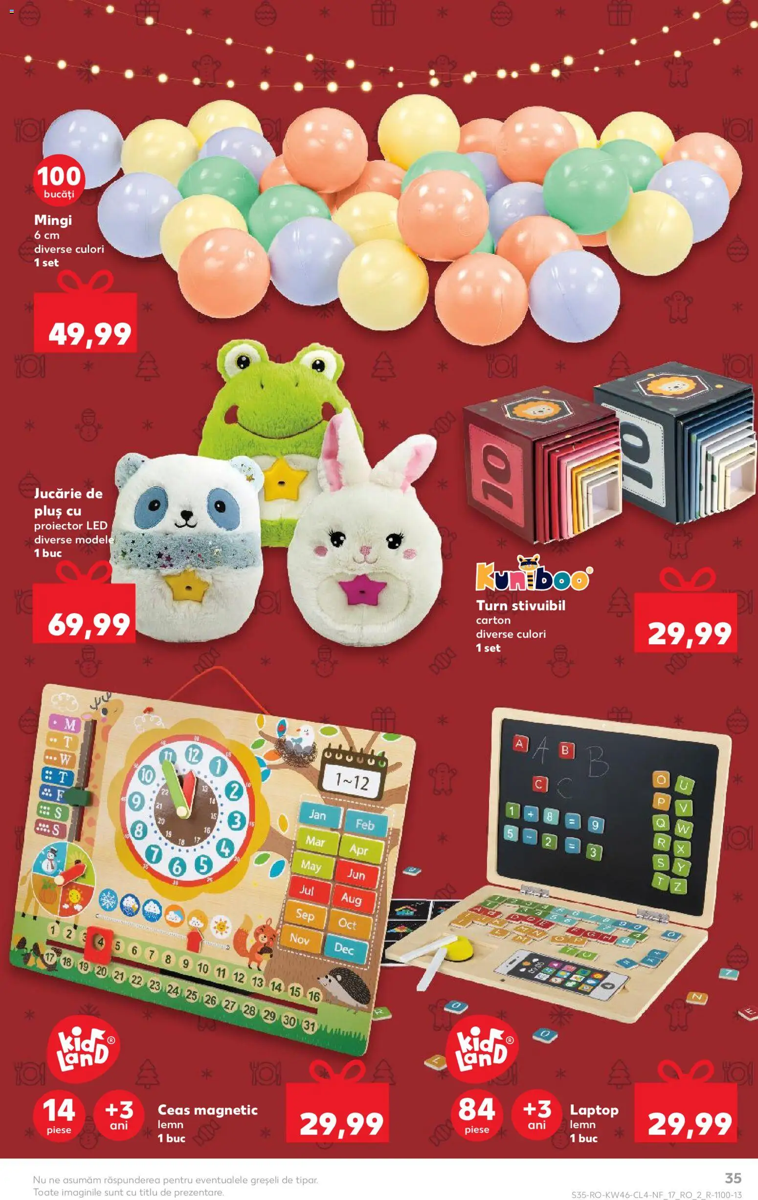 Noul catalog Kaufland – valabil de la 12.11.2025 | Pagină: 35 | Produse: Laptop, Ceas, Babak