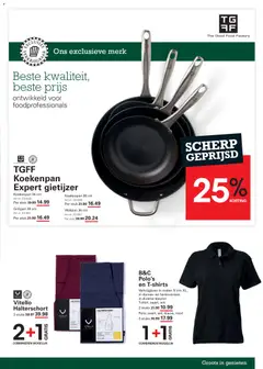 Sligro folder - Non-Food - Voorbeeld van een folder van Sligro, geldig van 09.04.2026 | Pagina: 7 | Producten: Gietijzer