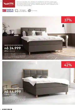 Forhåndsvisning av Skeidar Januarsalg Mattress gyldig fra 07.01.2026 | Side: 10 | Produkter: Hatt