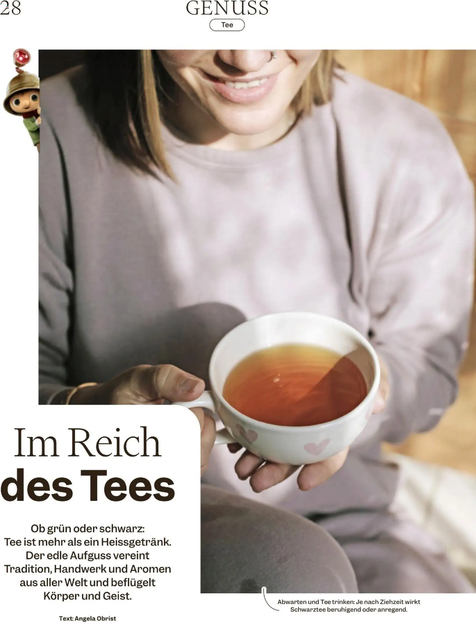 Migros Magazin – gültig ab 24.11.2025 | Seite: 28 | Produkte: Tee