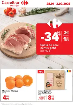 Ofertele Carrefour valabile de la 28.01.2026