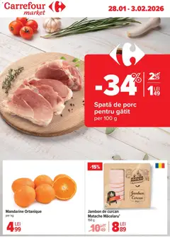Ofertele Carrefour valabile de la 28.01.2026