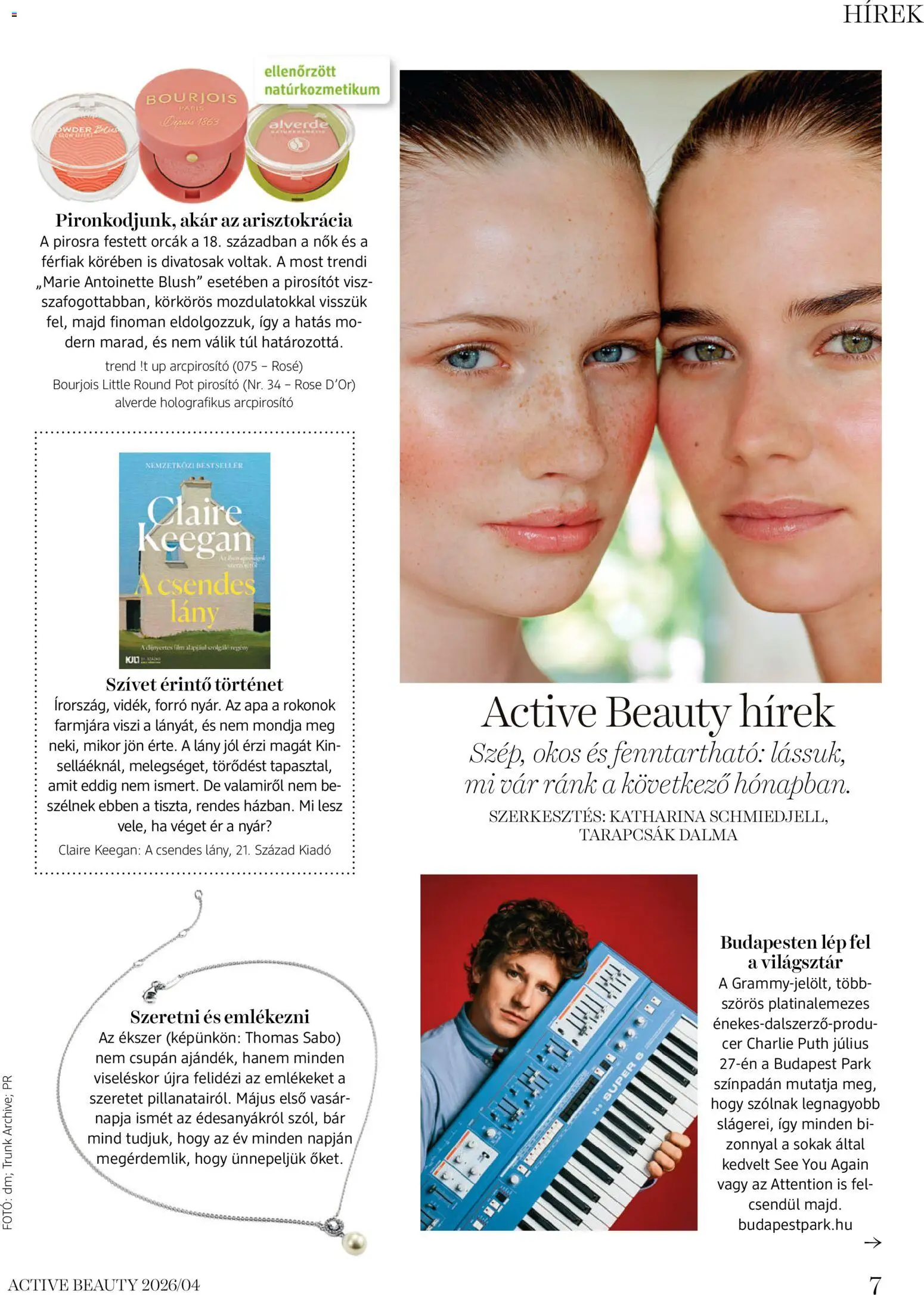 DM Drogerie Markt akciós ujság - amely érvényes a következő dátumtól: 09.04.2026 | Oldal: 7 | Termékek: Natúrkozmetikum, Pirosító