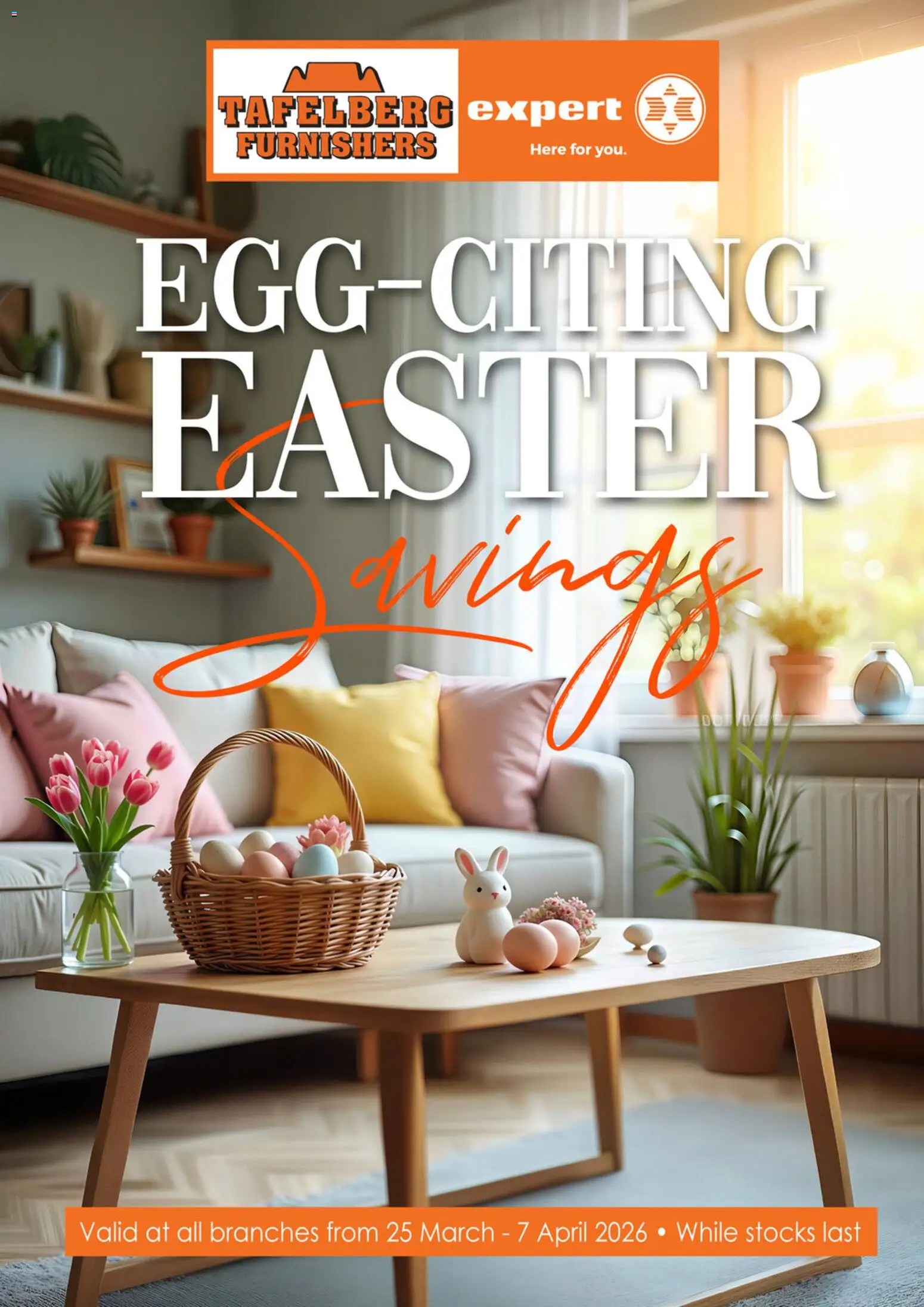 Tafelberg Furnishers Easter Specials | 25/03/2026 | How to get a limited discount? Save today! | South Africa