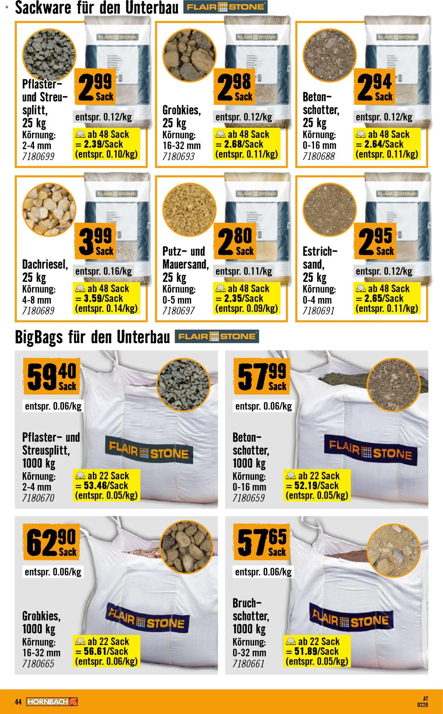 Hornbach Flugblatt gültig ab 23.02.2026 | Seite: 44