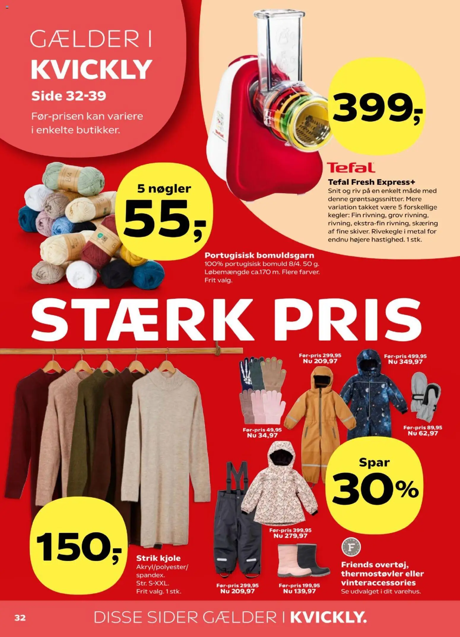 Kvickly tilbudsavis – gyldig fra 24.10.2025 | Side: 34 | Produkter: Kjole