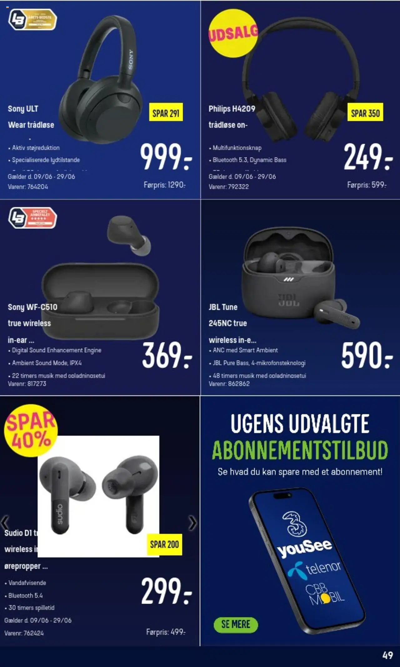 Elgiganten Tilbudsavis gyldig fra 23.06.2025 | Side: 49