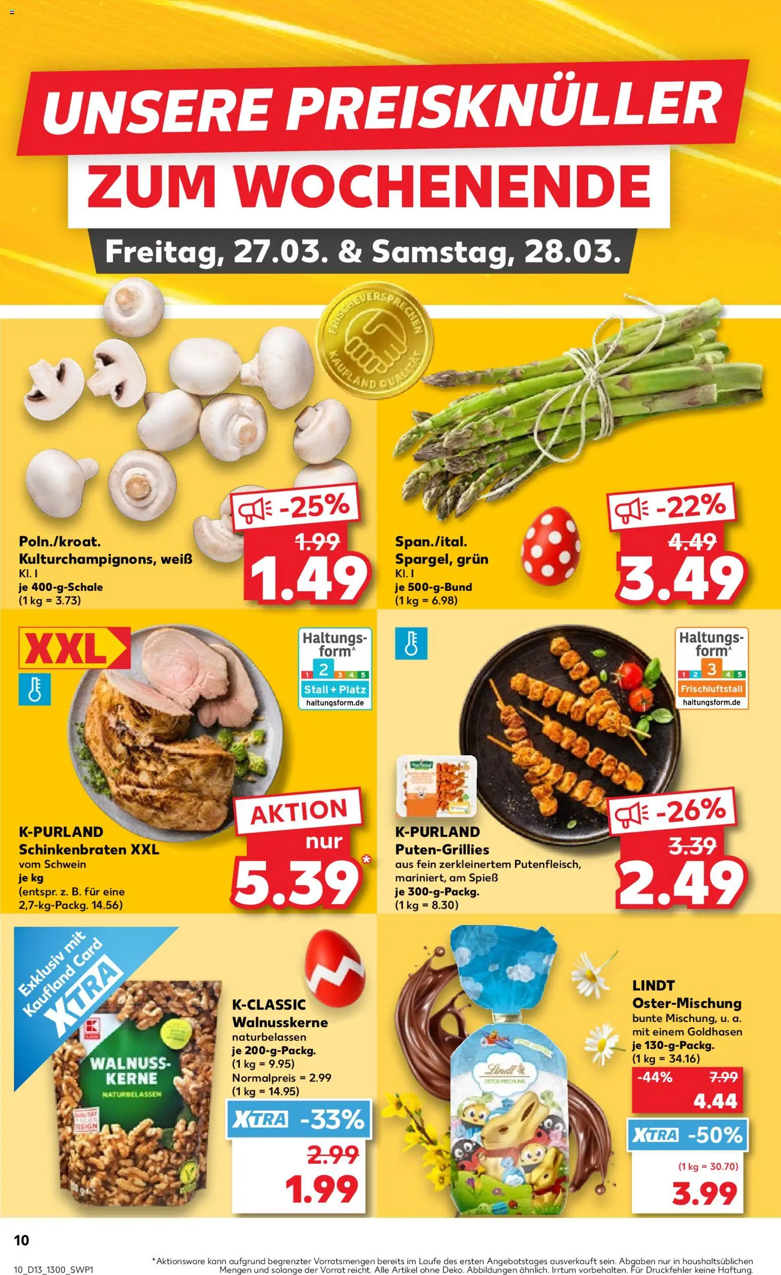 Kaufland Prospekt Köln	 – gültig ab 26.03.2026 | Seite: 10 | Produkte: Lindt