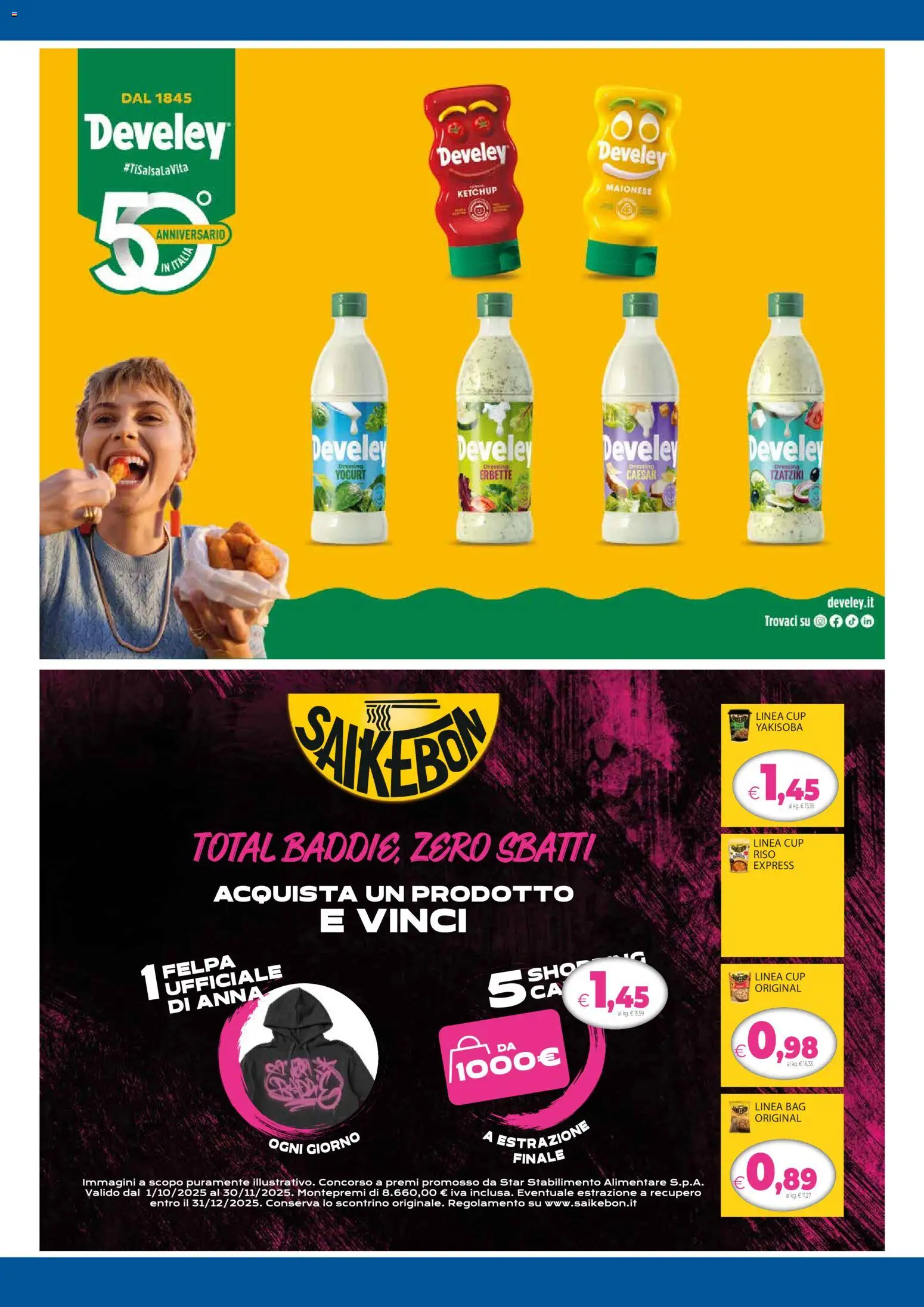 Volantino Famila del 13.11.2025 | Pagina: 4 | Prodotti: Yogurt, Riso, Felpa, Maionese