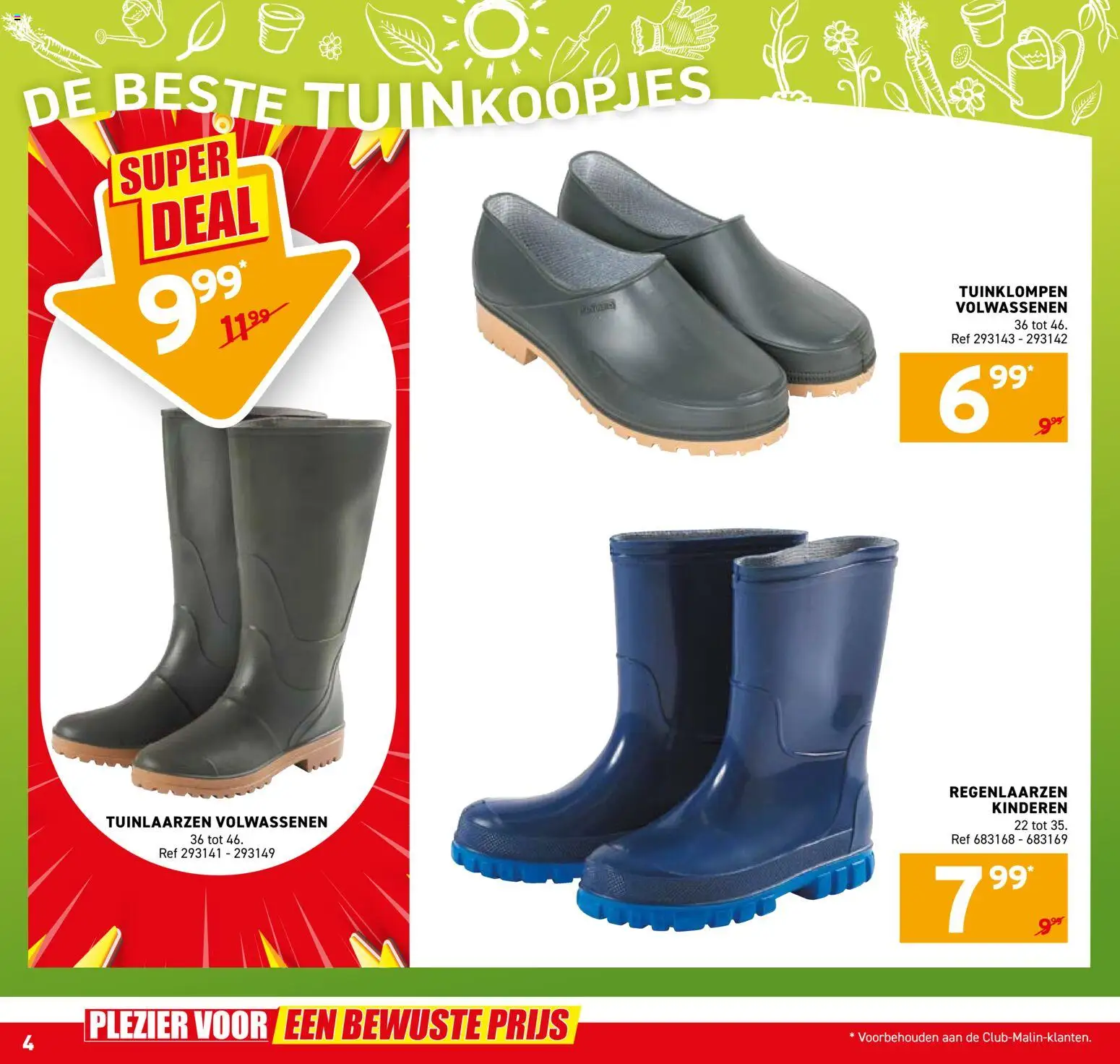 {H1} | Pagina: 4 | Producten: Regenlaarzen