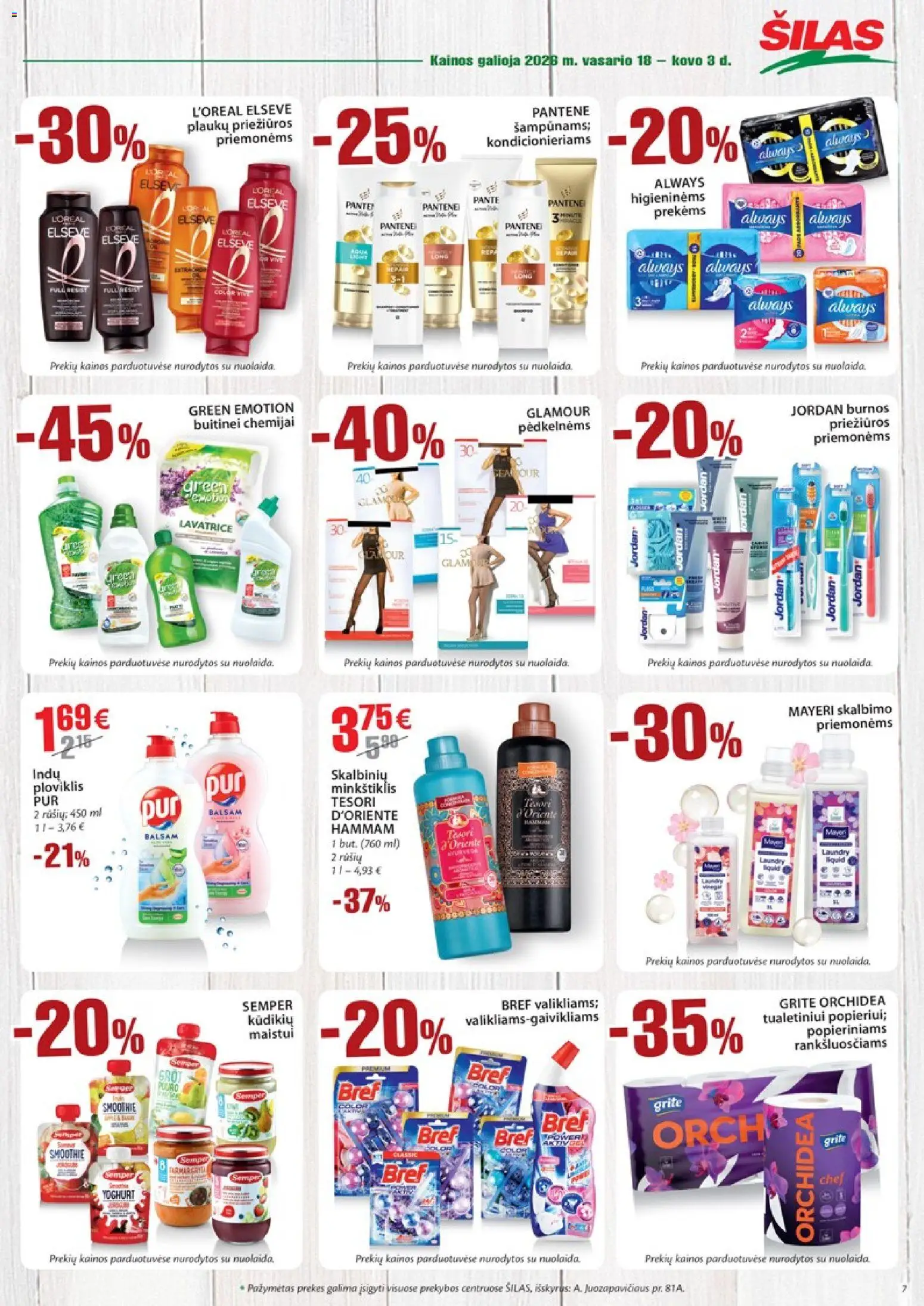 Šilas akcijos nuo 18.02.2026 | Puslapis: 7 | Prekių: Ploviklis, Indų ploviklis