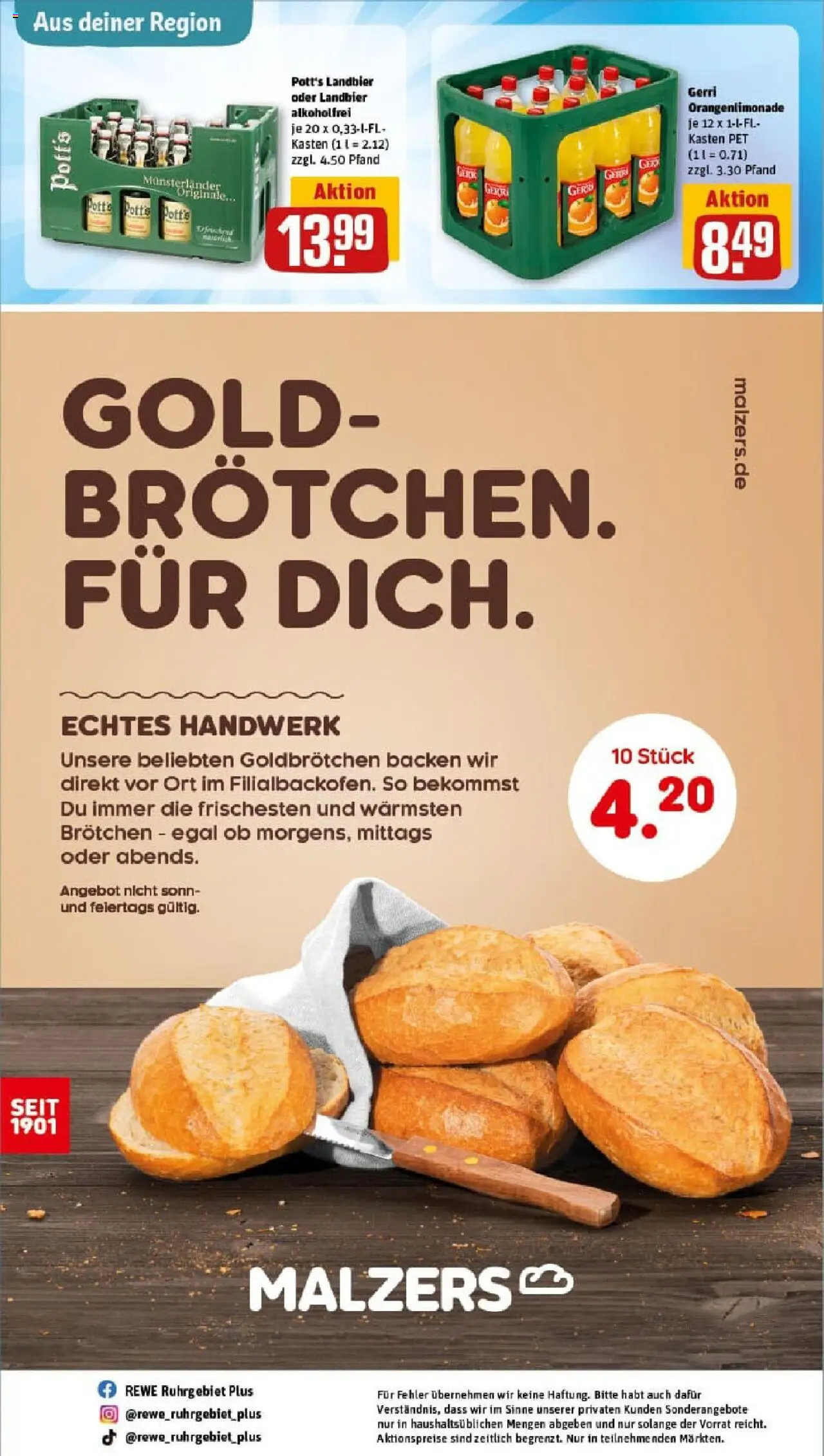 Rewe prospekt Gladbeck	 - gültig ab dem 06.07.2025 | Seite: 31