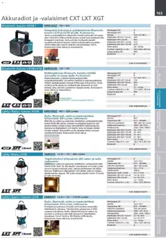 Makita-mainoslehti voimassa 24.03.2026 alkaen | Sivu: 163