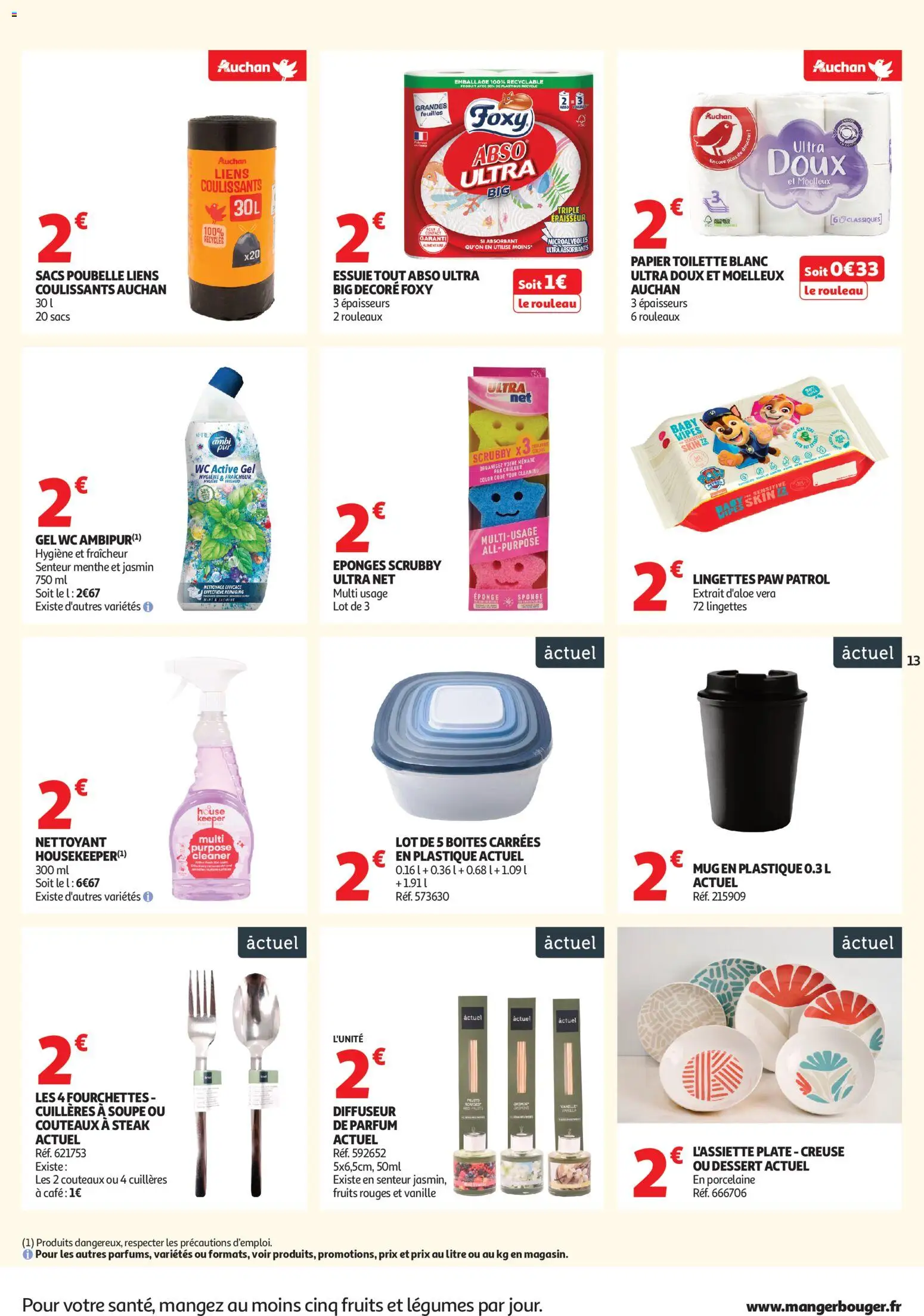 {H1} | Pagina: 13 | Producten: Steak, Rooibos tea, Gel, Parfum