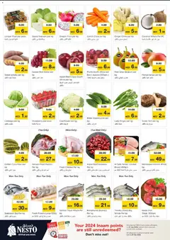 Preview of Nesto - Offers valid from 12.01.2026 | Page: 2 | Products: Čokoláda, Schokolade, Äpfel, Blazer