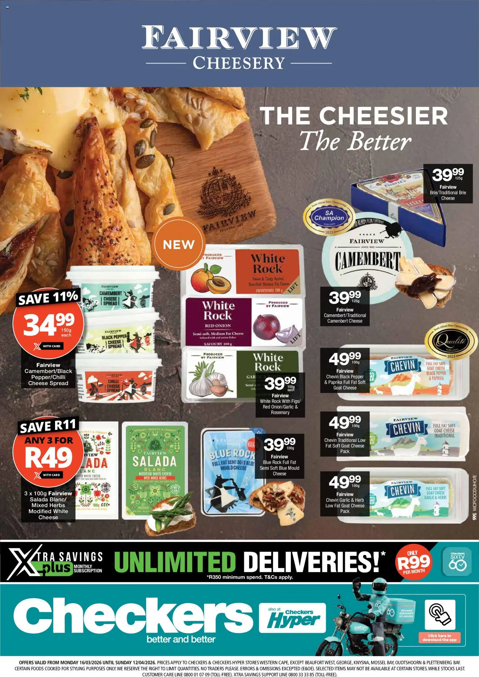 New Checkers catalogue – valid from 16.03.2026 | Page: 1 | Products: Herbs, Pepper, Garlic, Chilli