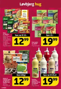Løvbjerg - Tilbudsavis gyldig fra 05.12.2025 | Side: 4 | Produkter: Brød, Dressing, Remoulade, Bacon