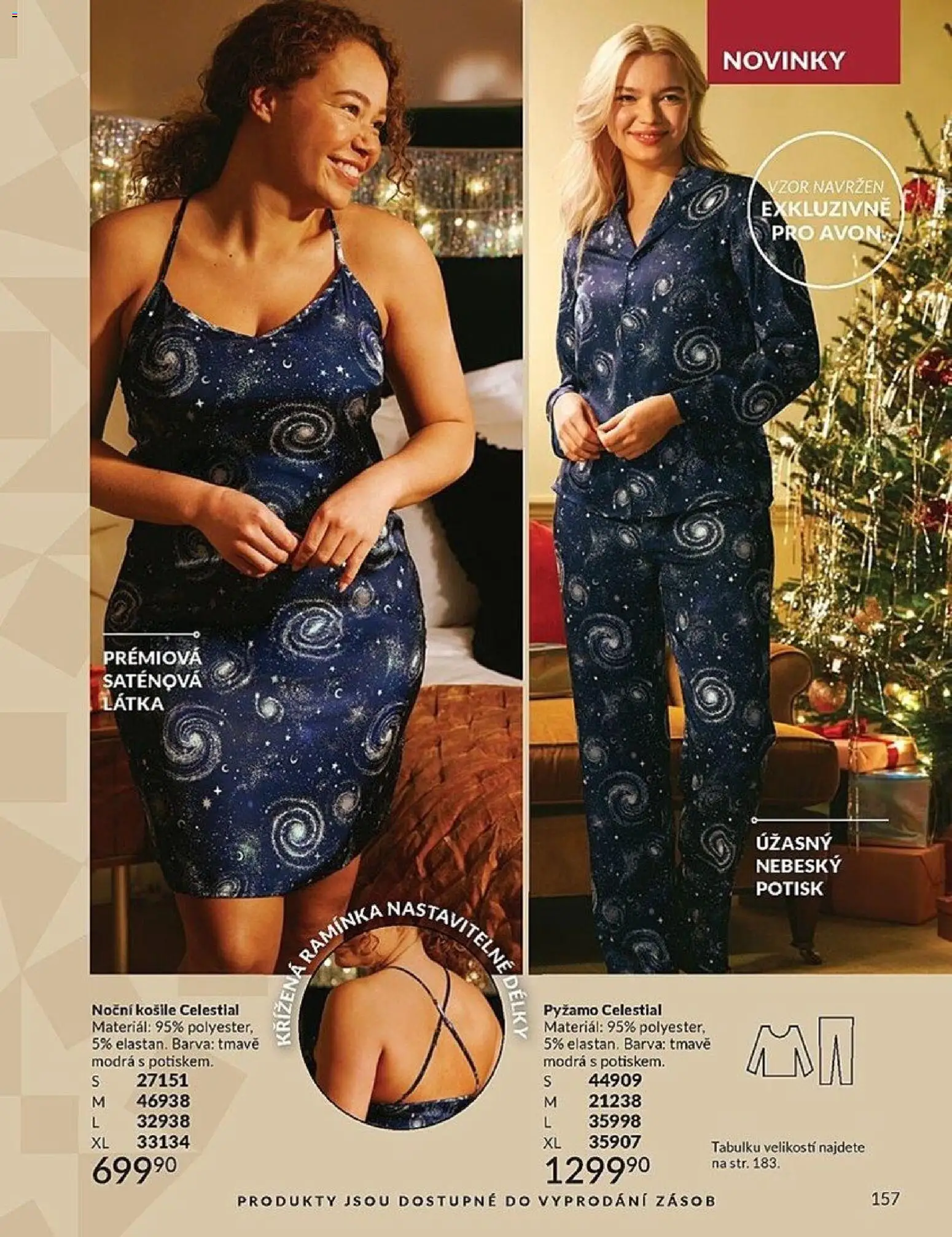 Avon Black Friday od 01.11.2025 | Strana: 157 | Produkty: Ramínka, Košile, Pyžamo, Noční košile