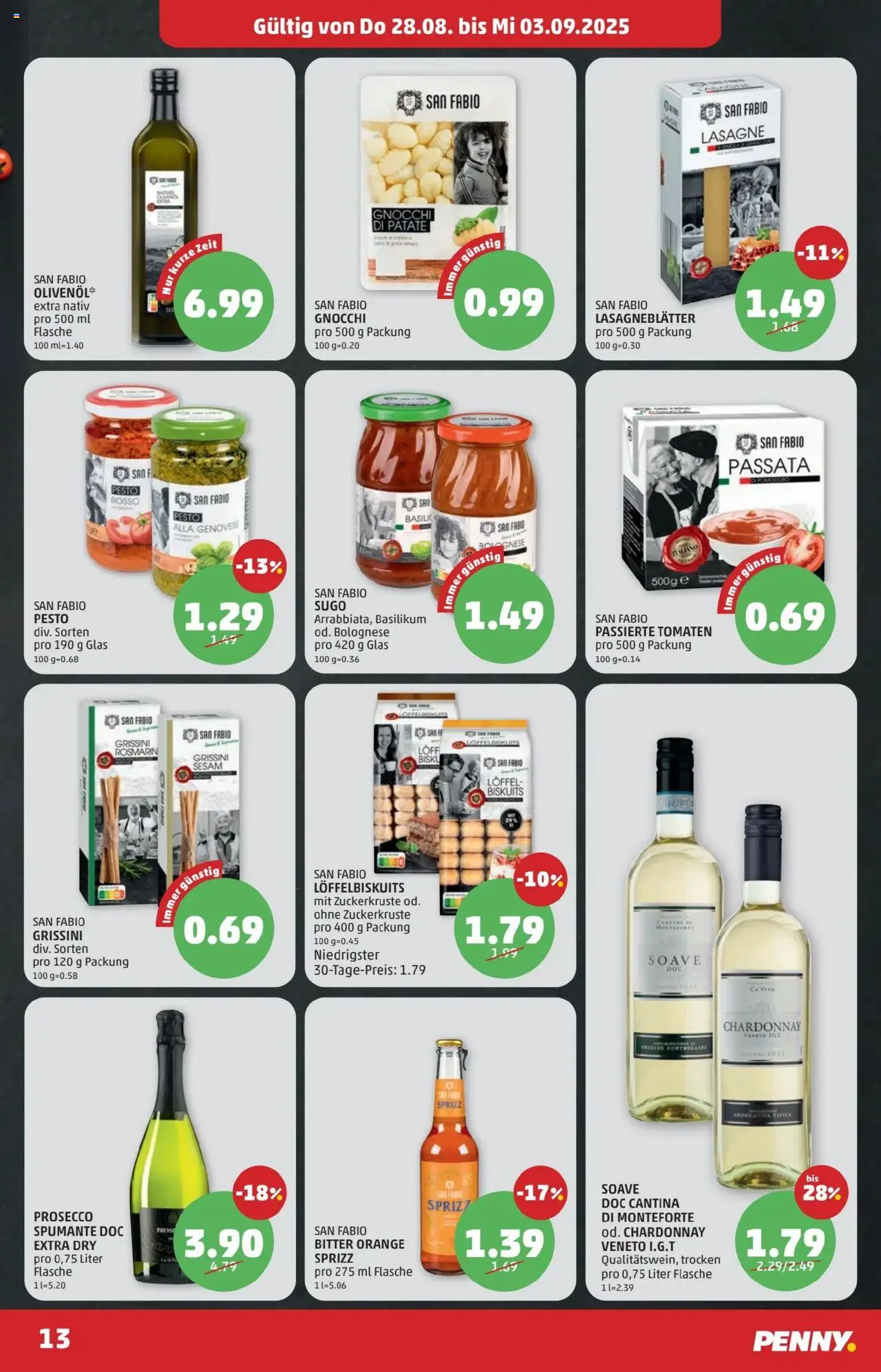 Penny Markt Flugblatt gültig ab 28.08.2025 | Seite: 13 | Produkte: Tomaten