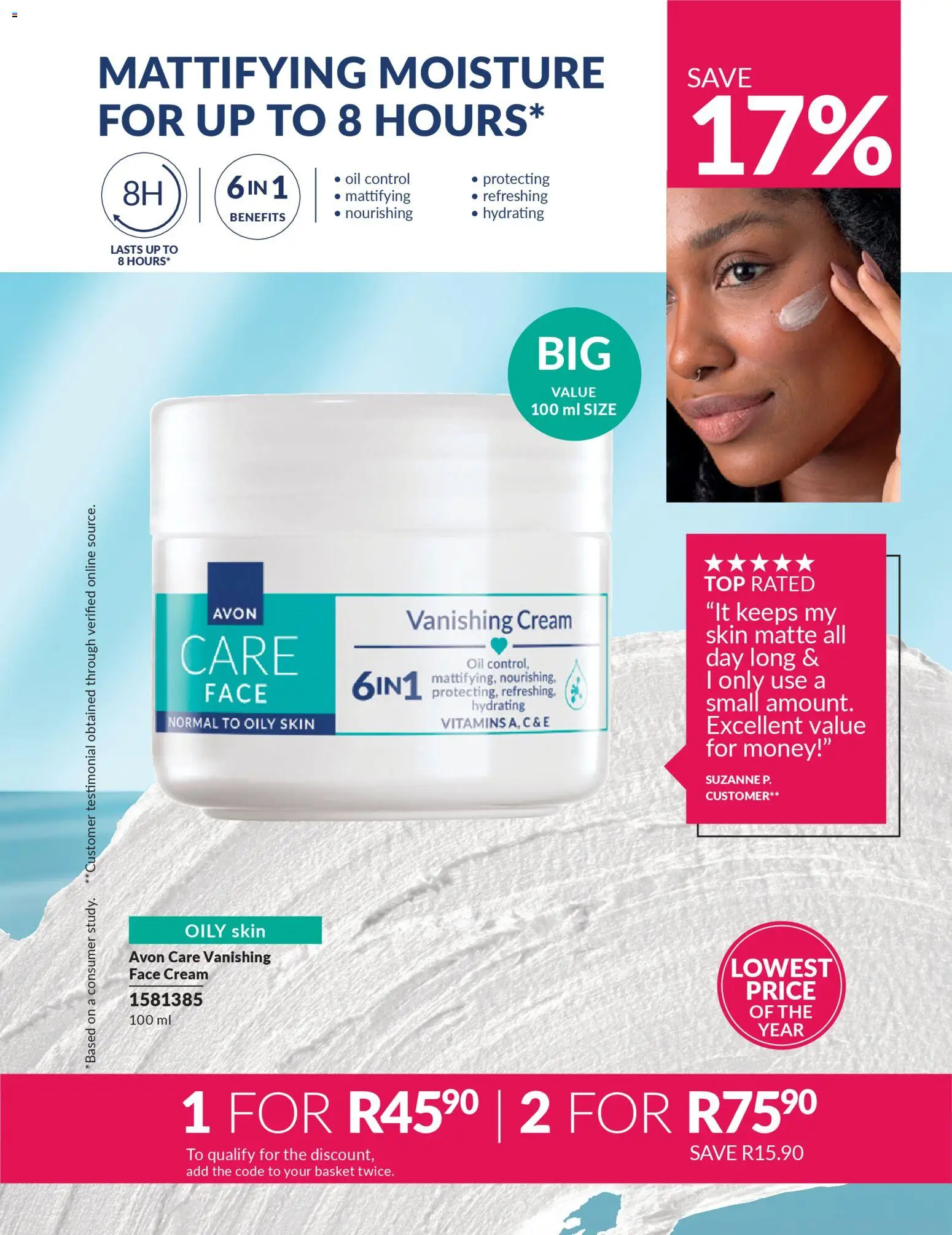 New Avon catalogue – valid from 01.03.2026 | Page: 127 | Products: Basket, Vitamins, Oil, Cream